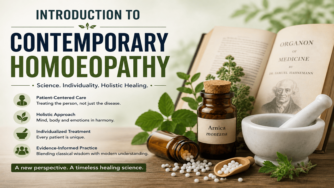 Part 1 _ Introduction to Contemporary Homoeopathy