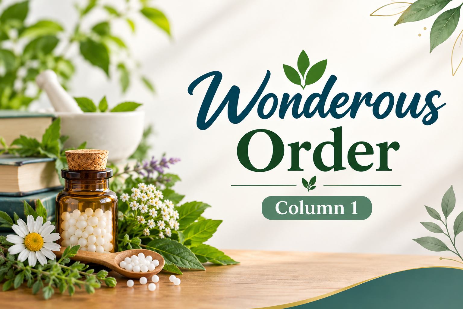 Part 13 _ Wonderous Order – Column 1